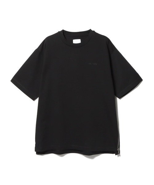 onegravity(ワングラビティ)の「onegravity / サイドジップ ショートスリーブカットソ(Tシャツ/カットソー・メンズ・ブラック/ホワイト・SMALL/MEDIUM/LARGE/X-LARGE)」の6枚目の写真
