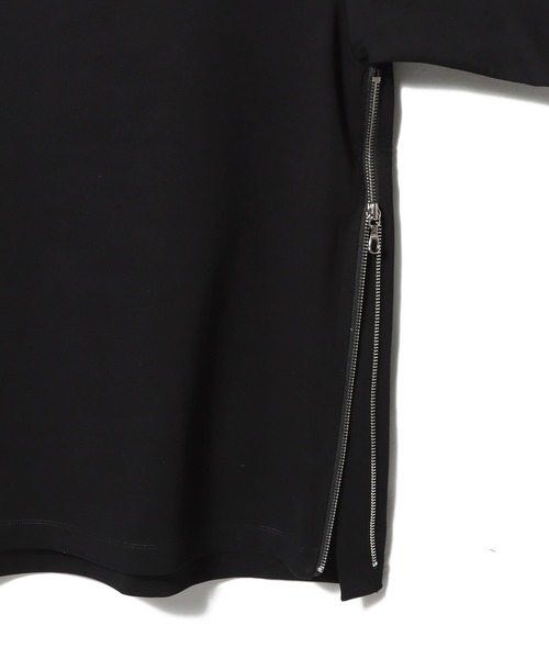 onegravity(ワングラビティ)の「onegravity / サイドジップ ショートスリーブカットソ(Tシャツ/カットソー・メンズ・ブラック/ホワイト・SMALL/MEDIUM/LARGE/X-LARGE)」の8枚目の写真