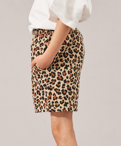 PAIRMANON STREET（ペアマノンストリート）の「【摩擦に強いミニ裏毛】【PAIRMANON STREET】総柄 ショートパンツ（その他パンツ・キッズ・パープル/ベージュ系その他/ホワイト系その他/ブラック/ベージュ/グレー・150/120/130/90/100/110/140/160）」の19枚目の写真