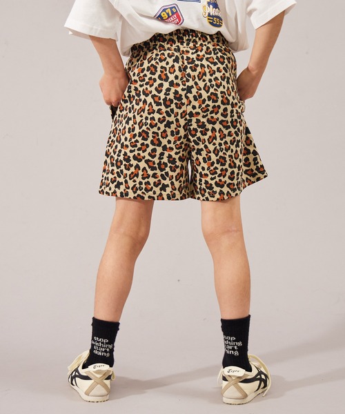 PAIRMANON STREET（ペアマノンストリート）の「【摩擦に強いミニ裏毛】【PAIRMANON STREET】総柄 ショートパンツ（その他パンツ・キッズ・パープル/ベージュ系その他/ホワイト系その他/ブラック/ベージュ/グレー・150/120/130/90/100/110/140/160）」の20枚目の写真