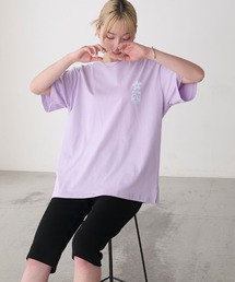 【AMERIA ANDERSON】print T-shirt /グラフィックバックプリントビッグTシャツ