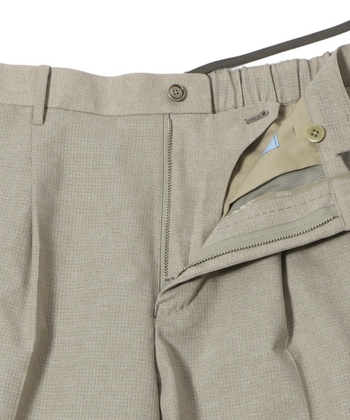 ESTNATION（エストネーション）の「ESTNATION / セットアップイージーパンツ<COOL DOTS®>（スラックス・メンズ・ネイビー/ベージュ/チャコールグレー・LARGE/MEDIUM/X-LARGE）」の5枚目の写真