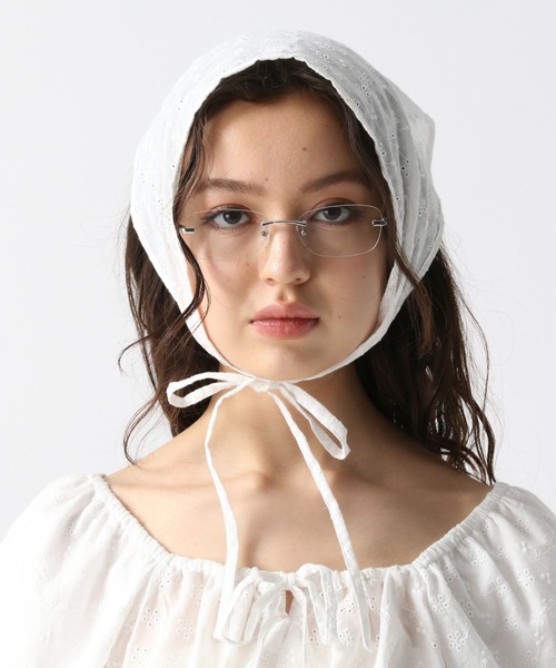 FOREVER 21（フォーエバー トゥエンティーワン）の「【2025SS】バブーシュカ付きオフショルブラウス（シャツ/ブラウス・レディース・オフホワイト/ブラック・FREE）」の21枚目の写真