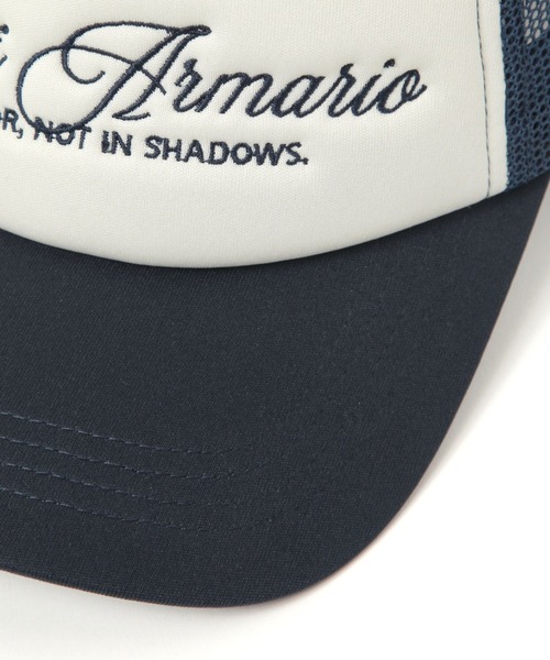 repipi armario（レピピ アルマリオ）の「ラインストーンメッシュキャップ（キャップ・キッズ・グレー/ネイビー/ブラック・FREE）」の9枚目の写真