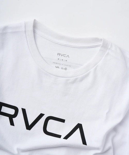 RVCA（ルーカ）の「RVCA メンズ BLINDER BOX SS Tシャツ 【2025年夏モデル】/ルーカ半袖バックプリントロゴTシャツ（Tシャツ/カットソー・メンズ・ブラック/ホワイト/ピンク/ブルー系その他/スミクロ・LARGE/MEDIUM/SMALL/X-LARGE）」の12枚目の写真
