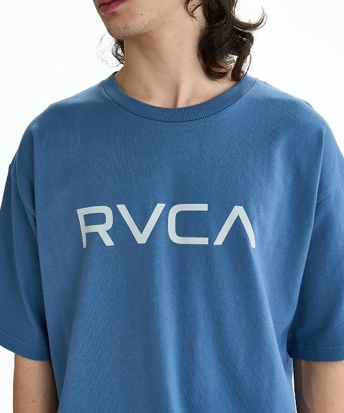 RVCA（ルーカ）の「RVCA メンズ BLINDER BOX SS Tシャツ 【2025年夏モデル】/ルーカ半袖バックプリントロゴTシャツ（Tシャツ/カットソー・メンズ・ブラック/ホワイト/ピンク/ブルー系その他/スミクロ・LARGE/MEDIUM/SMALL/X-LARGE）」の22枚目の写真