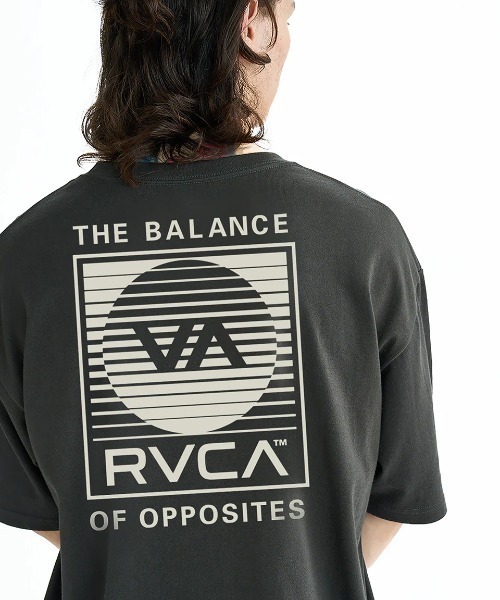 RVCA（ルーカ）の「RVCA メンズ BLINDER BOX SS Tシャツ 【2025年夏モデル】/ルーカ半袖バックプリントロゴTシャツ（Tシャツ/カットソー・メンズ・ブラック/ホワイト/ピンク/ブルー系その他/スミクロ・LARGE/MEDIUM/SMALL/X-LARGE）」の17枚目の写真