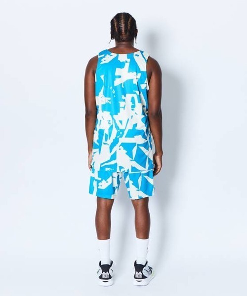 AKTR(アクター)の「AKTR CUT-UP CAMO TANK(アクター カットアップ カモ タンク)(タンクトップ・メンズ・ブルー系・XX-LARGE/MEDIUM)」の6枚目の写真