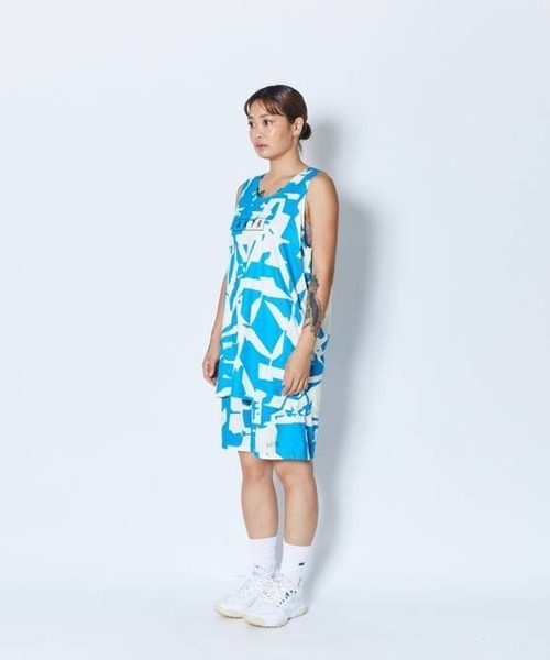 AKTR(アクター)の「AKTR CUT-UP CAMO TANK(アクター カットアップ カモ タンク)(タンクトップ・メンズ・ブルー系・XX-LARGE/MEDIUM)」の8枚目の写真