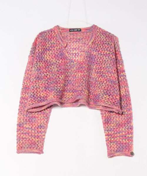 ニット セーター 「8」「 little sunny bite」モヘアショートニット レディース メンズ セール】【8】【 little sunny bite】モヘアショートニット