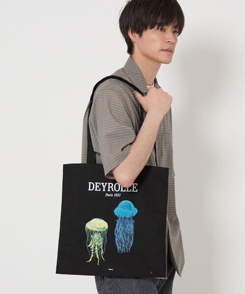 green label relaxing(グリーンレーベルリラクシング)の「DEYROLLE GLR キャンバス トートバッグ(トートバッグ・メンズ・その他3/その他2/その他1・FREE)」の5枚目の写真