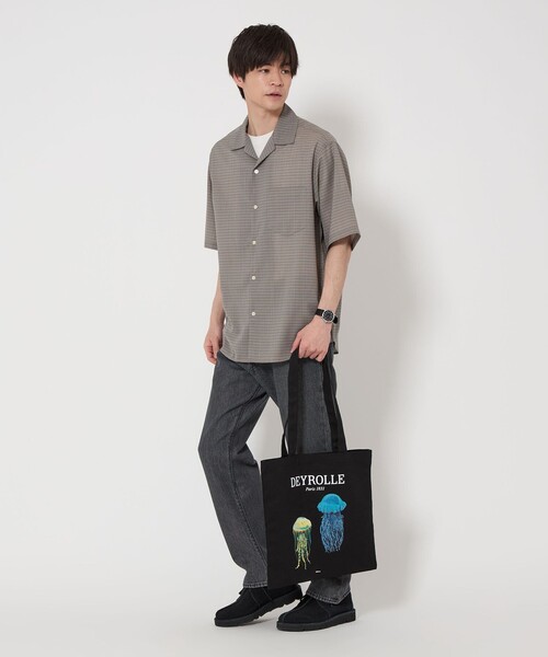 green label relaxing(グリーンレーベルリラクシング)の「DEYROLLE GLR キャンバス トートバッグ(トートバッグ・メンズ・その他3/その他2/その他1・FREE)」の6枚目の写真