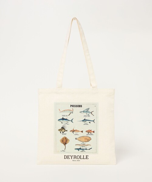 DEYROLLE GLR キャンバス トートバッグ（トートバッグ）｜green