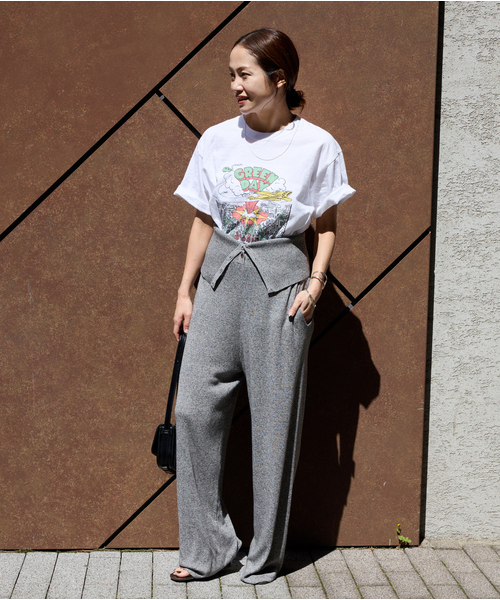 JOURNAL STANDARD（ジャーナルスタンダード）の「GREEN DAY TEE（Tシャツ/カットソー・レディース・ホワイト/ピンク/ブラック系その他・FREE）」の12枚目の写真