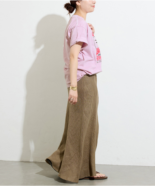 JOURNAL STANDARD（ジャーナルスタンダード）の「GREEN DAY TEE（Tシャツ/カットソー・レディース・ホワイト/ピンク/ブラック系その他・FREE）」の18枚目の写真