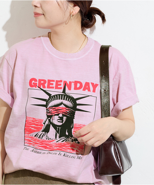 JOURNAL STANDARD（ジャーナルスタンダード）の「GREEN DAY TEE（Tシャツ/カットソー・レディース・ホワイト/ピンク/ブラック系その他・FREE）」の21枚目の写真