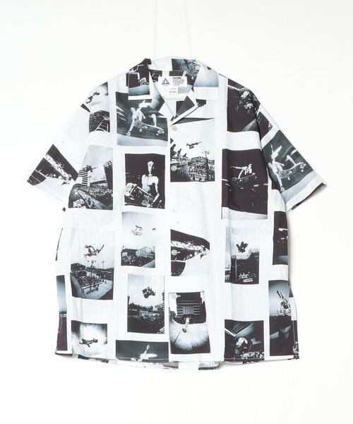 値下げ不可challenger x hosoi shirt L セール】CHALLENGER x HOSOI/チャレンンジャー × ホソイ HOSOI PHOTO S