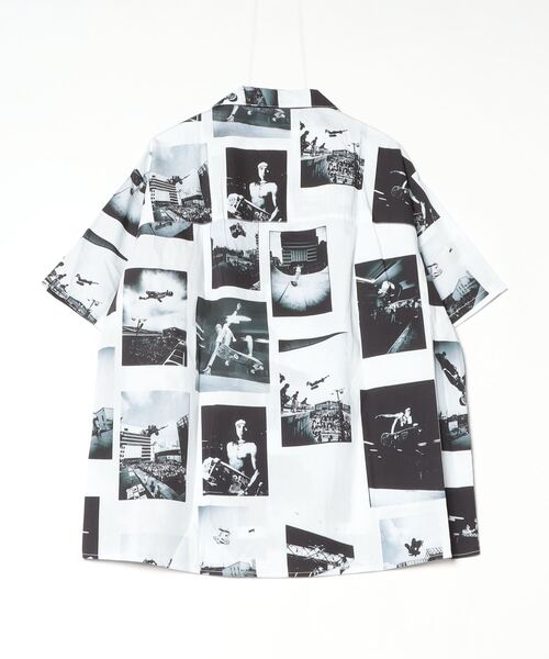 FREAK'S STORE(フリークスストア)の「CHALLENGER x HOSOI/チャレンンジャー × ホソイ HOSOI PHOTO S/S SHIRT(シャツ/ブラウス・メンズ・ブラック・LARGE/MEDIUM/X-LARGE/SMALL)」の2枚目の写真
