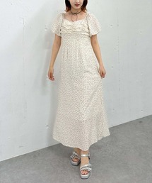 小花柄２ｗａｙオフショルワンピース