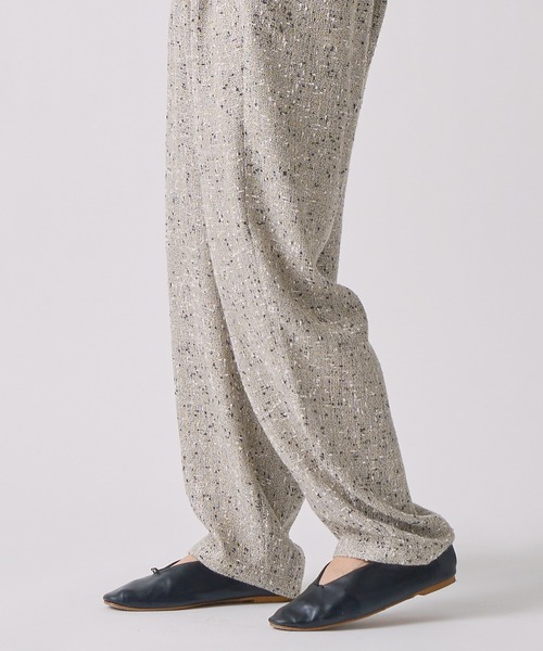 WHYTO.（ホワイト）の「「WHYTO. / ホワイト」ネップツイードトラウザー（その他パンツ・レディース・ネイビー/グレー/ブラック・36/38）」の14枚目の写真