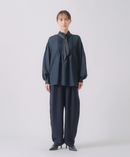 WHYTO.（ホワイト）の「「WHYTO. / ホワイト」ネップツイードトラウザー（その他パンツ・レディース・ネイビー/グレー/ブラック・36/38）」の21枚目の写真