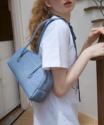 Birthday room(o[XfC[)̃fjCN{XgBAG/denim like Boston bag(V_[obO)