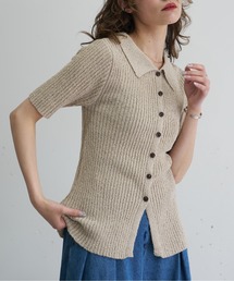 nearness（ニアネス）の「ミックスカラーポロニット（ニット/セーター）」