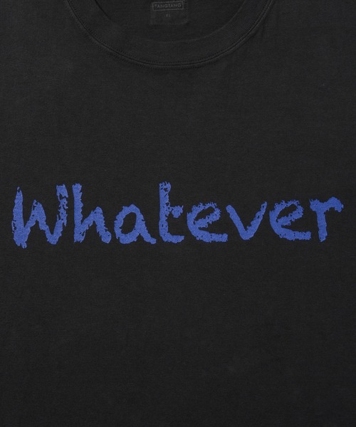 TANGTANG（タンタン）の「【TANGTANG/タンタン】WHATEVER BLUE INK BLACK（Tシャツ/カットソー・メンズ・スミクロ・L/XL）」の5枚目の写真
