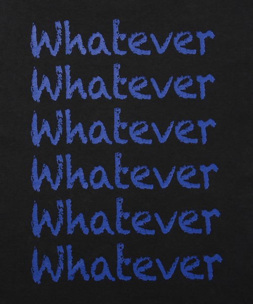 TANGTANG（タンタン）の「【TANGTANG/タンタン】WHATEVER BLUE INK BLACK（Tシャツ/カットソー・メンズ・スミクロ・L/XL）」の6枚目の写真