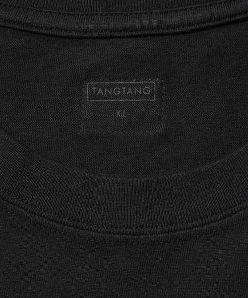 TANGTANG（タンタン）の「【TANGTANG/タンタン】WHATEVER BLUE INK BLACK（Tシャツ/カットソー・メンズ・スミクロ・L/XL）」の9枚目の写真