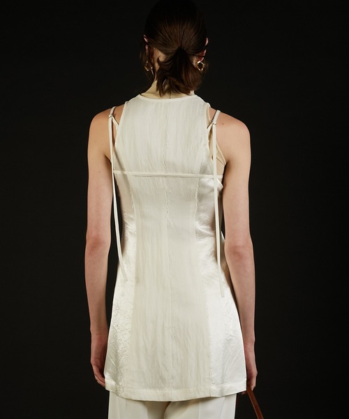 PRANK PROJECT（プランクプロジェクト）の「チュニックベスト / Tunic Vest（チュニック・レディース・ブラック/アイボリー/ネイビー・FREE）」の10枚目の写真