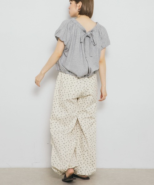 KBF(ケイビーエフ)の「リボンギャザースウェット(スウェット・レディース・グレー系その他/ネイビー/オートミール・ONE)」の16枚目の写真