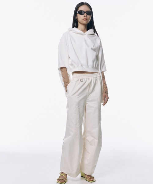 JOSE MOON サイドタックタフェッタパンツ SIDE TUCK TAFFETA PANTS/サイドタックタフタパンツ（その他