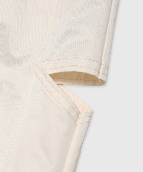 JOSE MOON(ジョゼムーン)の「SIDE TUCK TAFFETA PANTS/サイドタックタフタパンツ(その他パンツ・レディース・ブラック/ホワイト・FREE)」の19枚目の写真