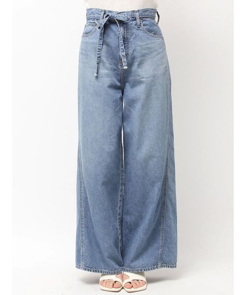 Ungrid(アングリッド)の「ウエストベルトデザインデニム(デニムパンツ・レディース・ブルー・26inch/25inch/24inch)」の10枚目の写真