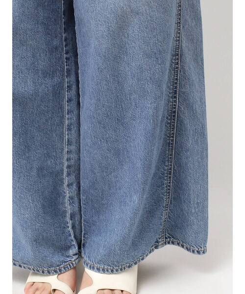 Ungrid(アングリッド)の「ウエストベルトデザインデニム(デニムパンツ・レディース・ブルー・26inch/25inch/24inch)」の16枚目の写真