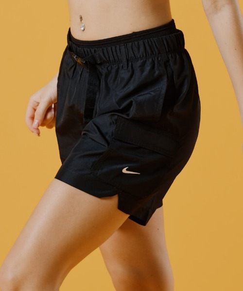Nike ブラック スポーツ用水着 XL ナイキ レディース マリン 水着 ナイキ フュージョンロゴテープ