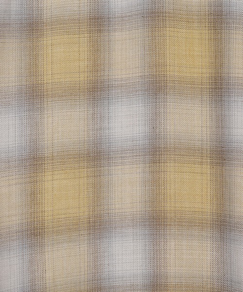 FUSE（フューズ）の「オンブレーチェックヴィンテージ調シャツ（シャツ/ブラウス・メンズ・イエロー/ブラック・03/02/01）」の20枚目の写真