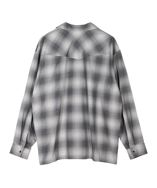 FUSE（フューズ）の「オンブレーチェックヴィンテージ調シャツ（シャツ/ブラウス・メンズ・イエロー/ブラック・03/02/01）」の16枚目の写真