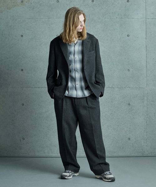 FUSE（フューズ）の「オンブレーチェックヴィンテージ調シャツ（シャツ/ブラウス・メンズ・イエロー/ブラック・03/02/01）」の9枚目の写真