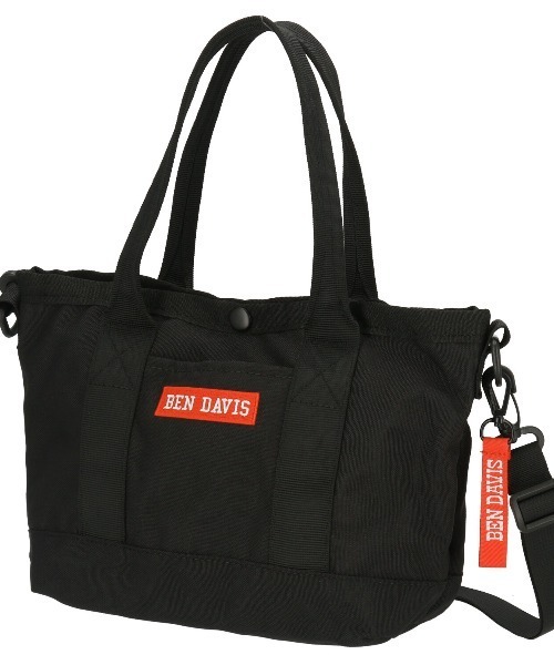 BEN DAVIS(ベンデイビス)の「BEN DAVIS ベンデイビス TRAVEL TOTE M トラベルトートM BDW-8068(トートバッグ・レディース・ブラック×パープル/ブラック×ブラック・FREE)」の5枚目の写真