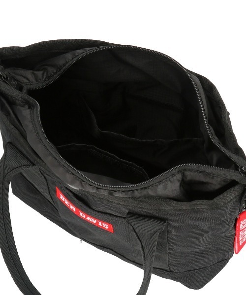 BEN DAVIS(ベンデイビス)の「BEN DAVIS ベンデイビス TRAVEL TOTE M トラベルトートM BDW-8068(トートバッグ・レディース・ブラック×パープル/ブラック×ブラック・FREE)」の8枚目の写真