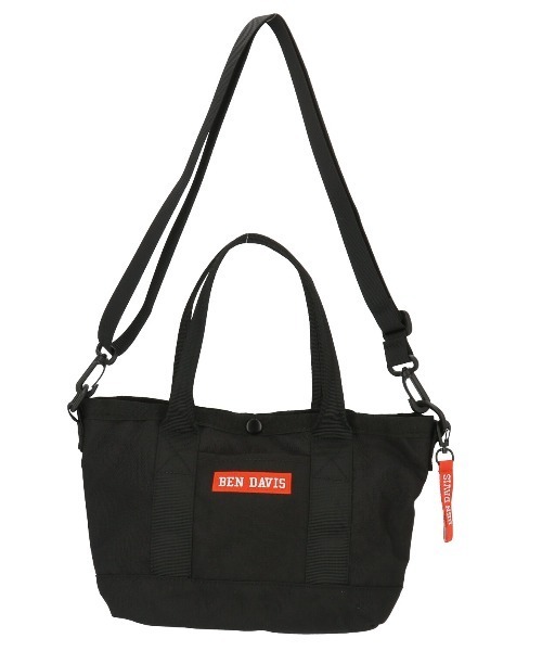 BEN DAVIS(ベンデイビス)の「BEN DAVIS ベンデイビス TRAVEL TOTE M トラベルトートM BDW-8068(トートバッグ・レディース・ブラック×パープル/ブラック×ブラック・FREE)」の12枚目の写真