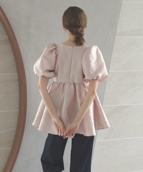 MERAKI（メラキ）の「フェミニンペプラムトップス（その他