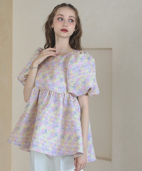 期間限定価格！MERAKI フェミニンペプラムトップス フェミニンペプラムトップス（その他トップス）｜MERAKI（メラキ