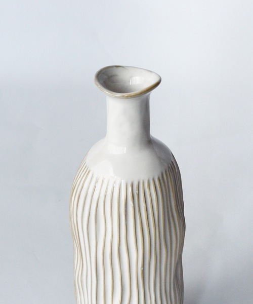 a.depeche（アデペシュ）の「【a.depeche/アデペシュ】フラワーベース　花瓶　 / おしゃれなギフトに最適！ / deser flower vase kas（フラワーベース・レディース・オフホワイト・FREE）」の2枚目の写真