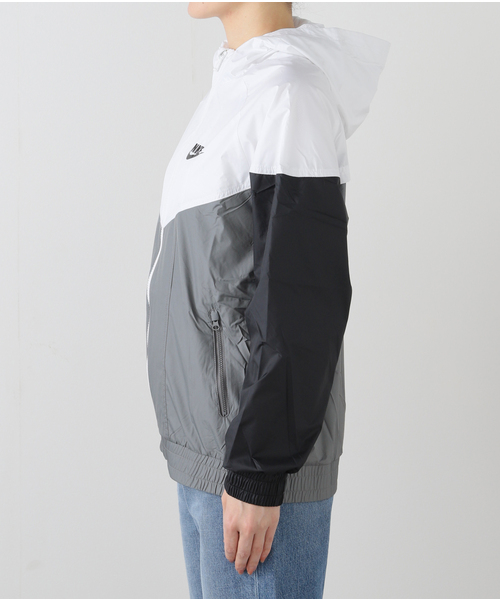 NIKE（ナイキ）の「【NIKE/ ナイキ】 YTH NSW WR HOODIE JACKET（その他アウター・レディース・チャコールグレー・FREE）」の9枚目の写真