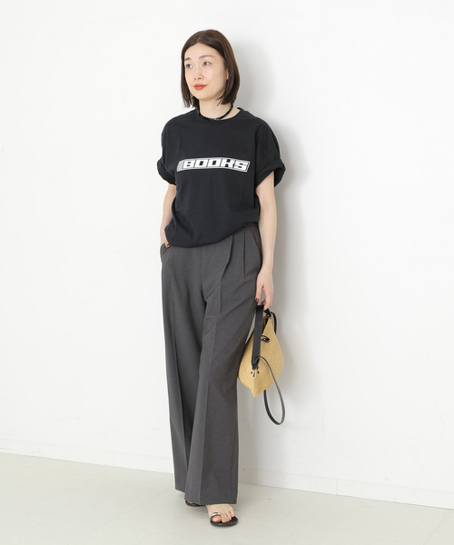 journal standard L'essage（ジャーナルスタンダードレサージュ）の「【Pacific BOOKS 】Nascar BLACK t-shirts：Tシャツ（Tシャツ/カットソー・レディース・ブラック・LARGE）」の12枚目の写真