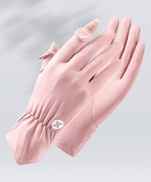 ★新品・タグ付き★シーバイクロエ　カシミヤ１００％　手袋　ミドル丈　ピンク SEE BY CHLOE - ☆新品・タグ付き☆シーバイクロエ カシミヤ