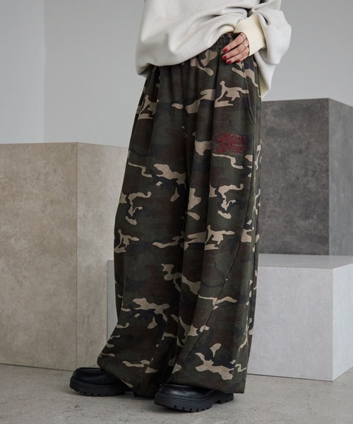 PBLIM(ページボーイリム)の「《UNISEX/セットアップ対応》バルーンスウェットパンツ(スウェットパンツ・レディース・杢グレー/チャコールグレー/カモフラージュ/ダークブラウン・MEDIUM/LARGE)」の21枚目の写真